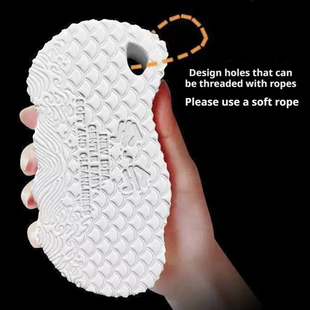 3D Magic Kids Bath Sponge Exfoliating Body Massager
