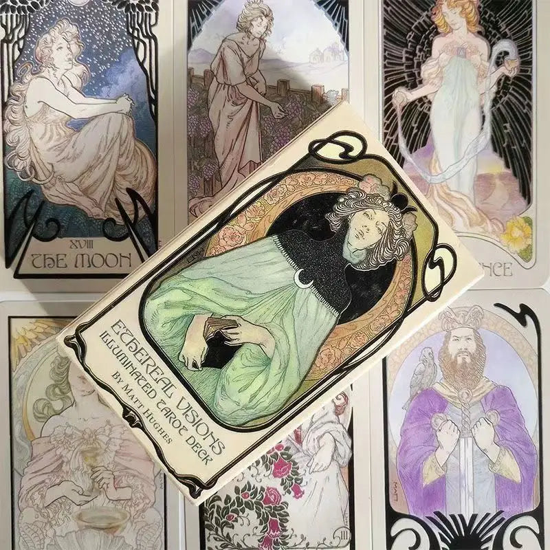 Ethereal Visions Illuminated Tarot Deck For Beginners