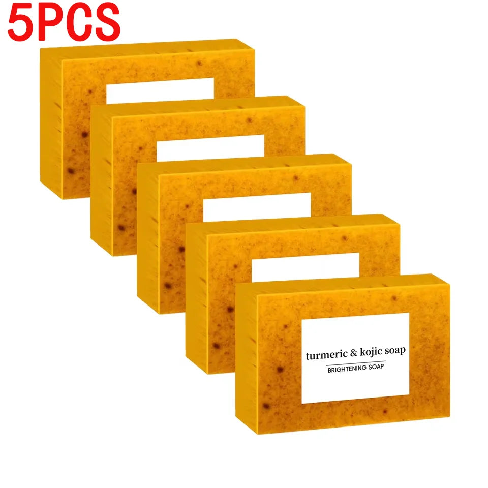 Natural Turmeric Facial And Body Cleansing Bar Handmade Herbal Soap