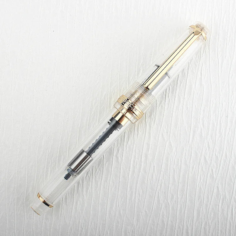 Jinhao 82 Fountain Pen Acrylic Ink Pen 0.5mm Nib For Office