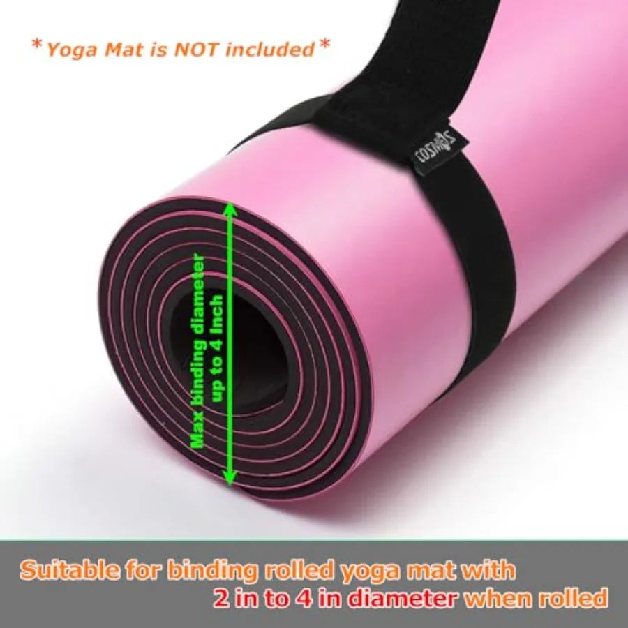 Pilates Yoga Mat Carry Strap Loop Harness Carrier For Fitness