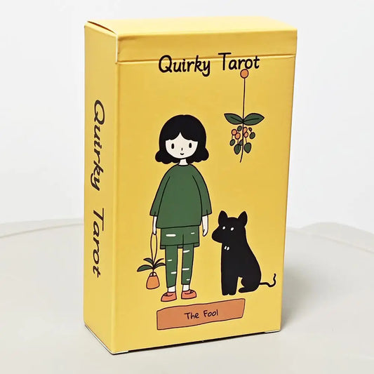 Quirky Boho Style Modern Witch Tarot Deck With Digital Guidebook