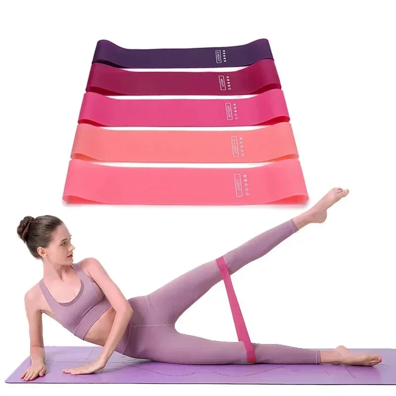 TPE Thickened Resistance Loop Bands For Home Workout And Pilates