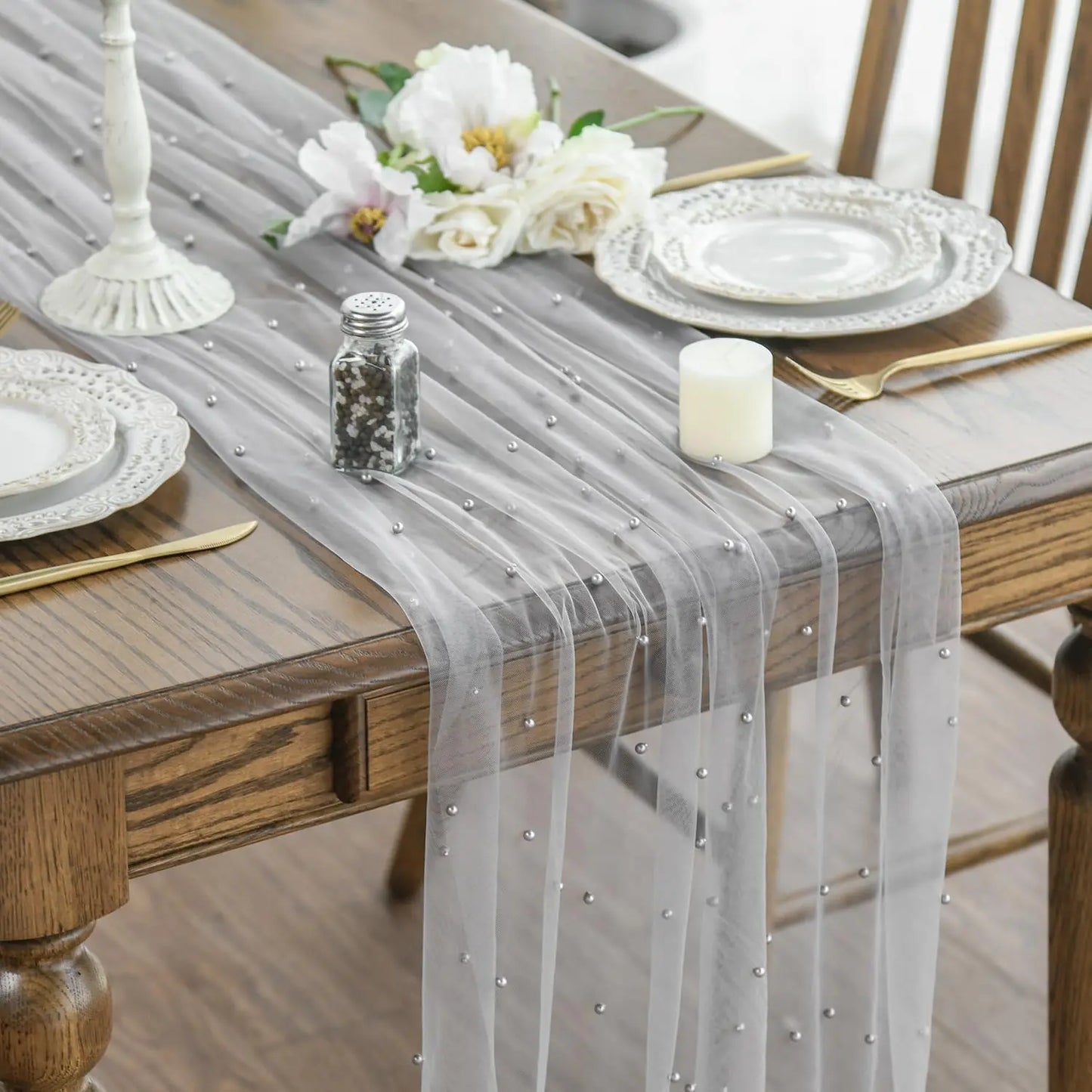 Sheer Gauze Table Runner