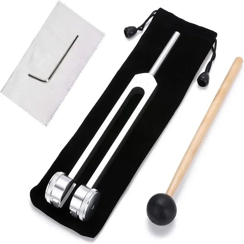 128 Hz Tuning Fork Set Chakra Healing And Stress Relief