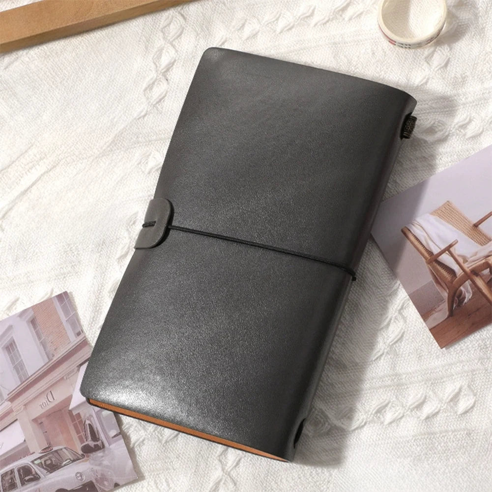 Retro Leather Strap Journal