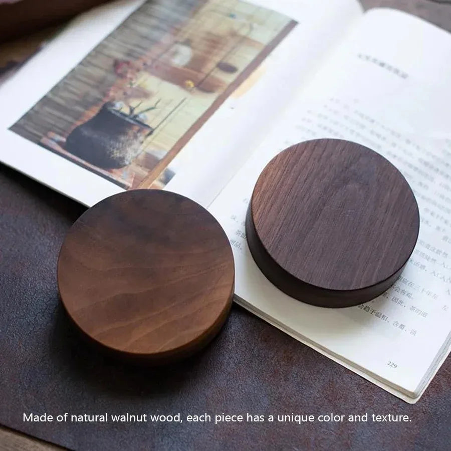 North American Walnut Solid Wood Incense Burner Tray