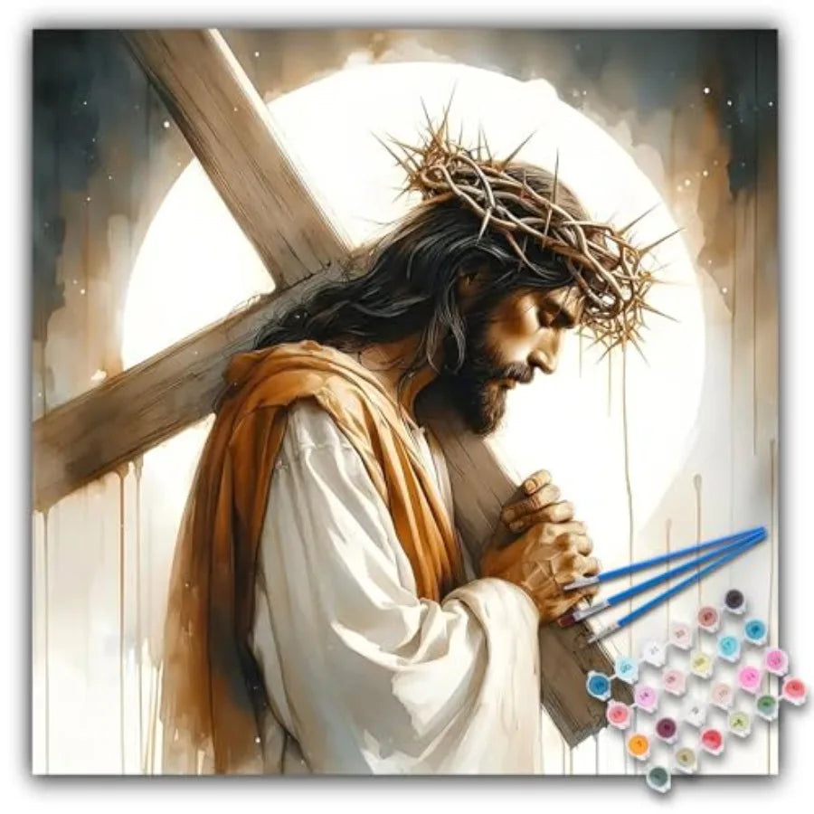 Tree of Life Acrylic Paint by Number Kits on Canvas for Adult Beginners