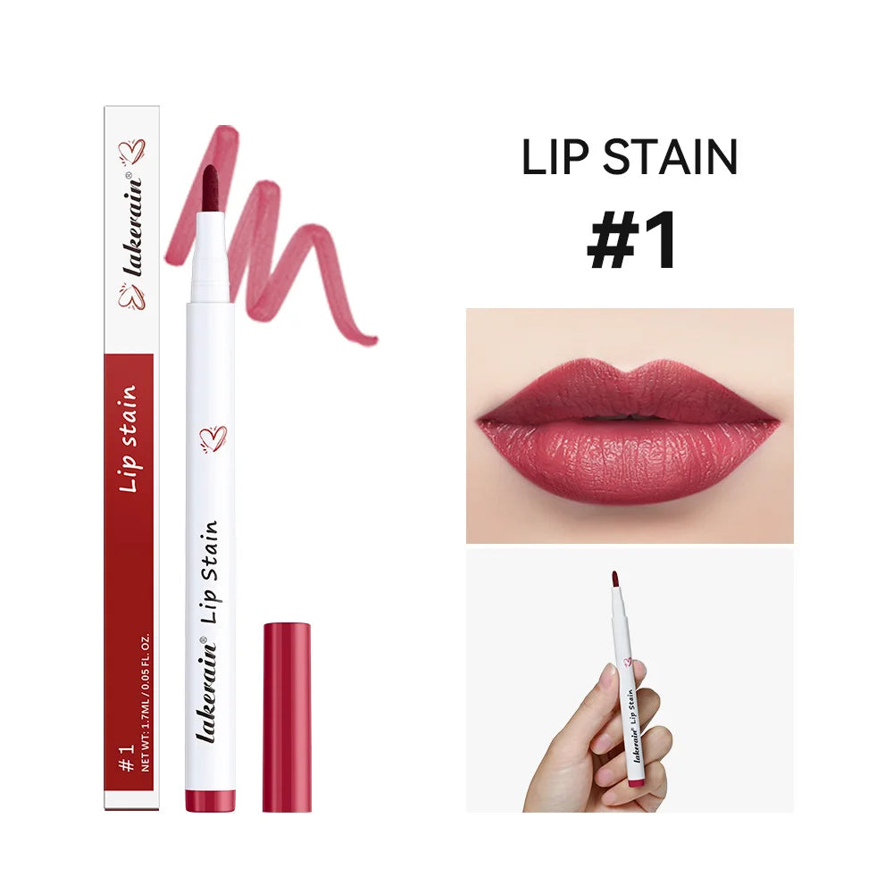 Waterproof Long Lasting Liquid Lip Tint Transfer Resistant Matte Finish