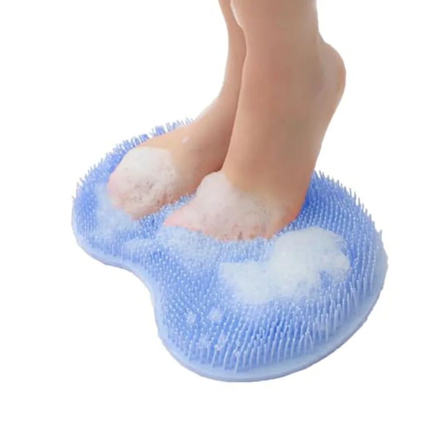 Silicone Shower Feet And Back Scrubber Mat