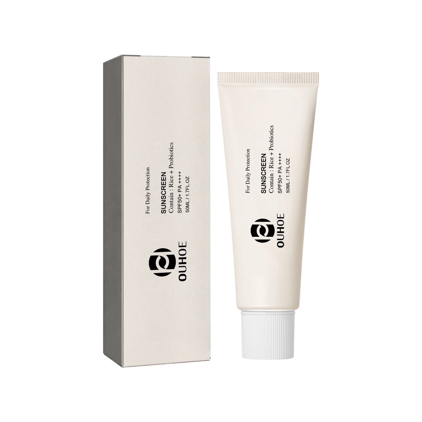 Ouhoe SPF 50 Face Sunscreen Rice Probiotic Brightening Cream