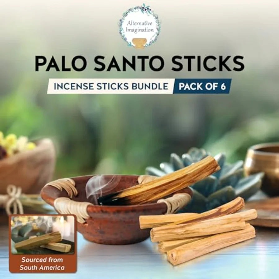 Palo Santo Incense Sticks for Spiritual Cleansing and Meditation