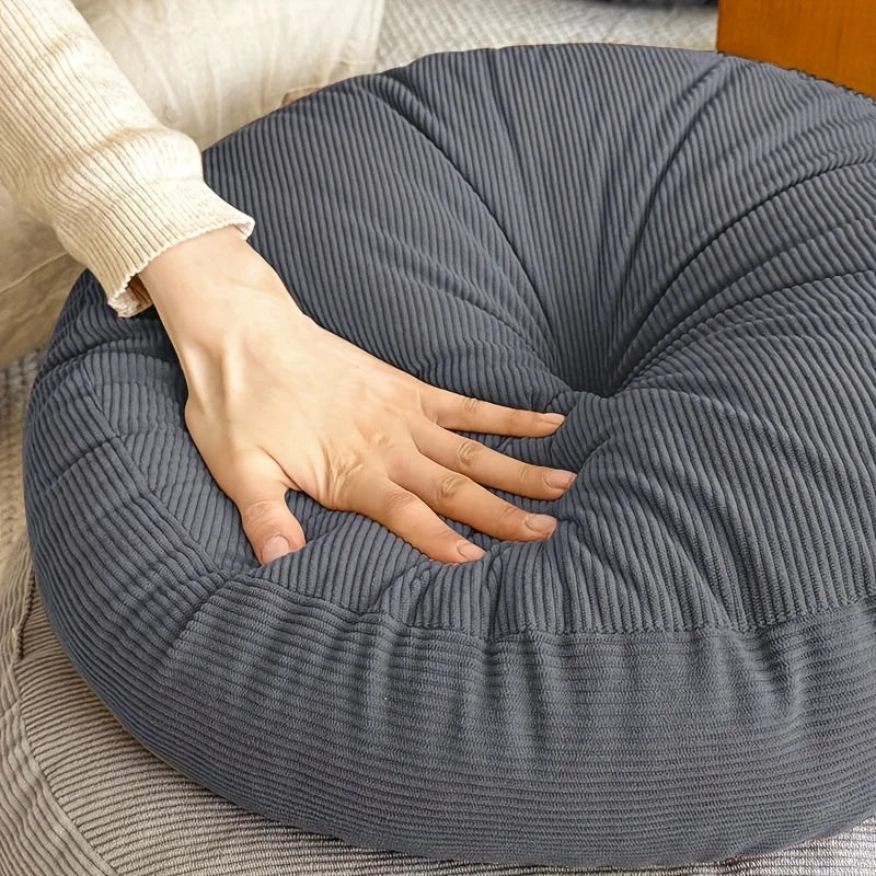 Thickened Round Seat Cushion With Anti Slip Cotton Filling