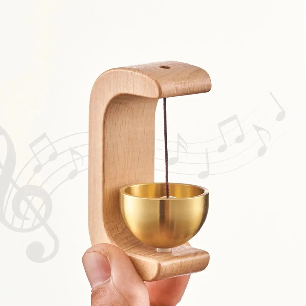 Hanging Japanese Wooden Wind Chime Wireless Doorbell