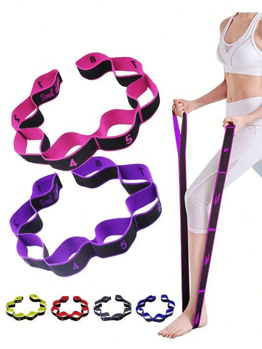 Yoga Elastic Band Resistance Strap For Pilates Gymnastics And Dance
