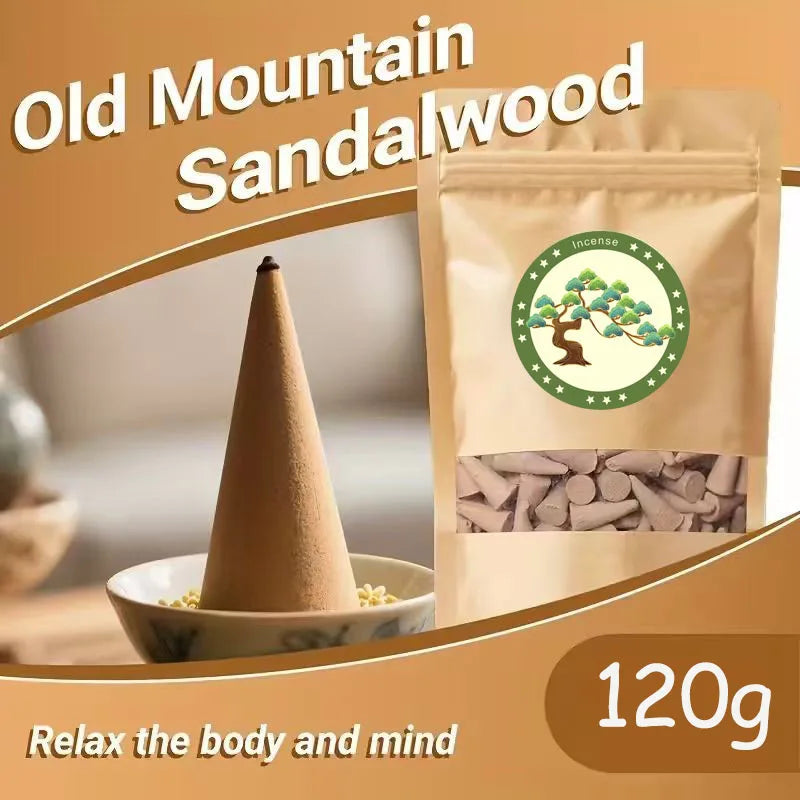 Premium Sandalwood Tower Incense For Home Use And Odor Control