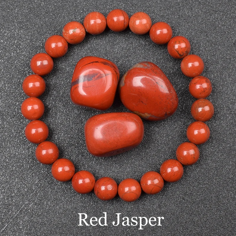 QLDDDstar Natural Golden Obsidian Stone Beaded Bracelet For Men And Women