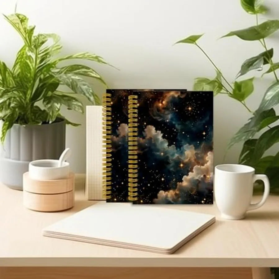 Aesthetic Journaling Spiral Notebook For Daily Writing