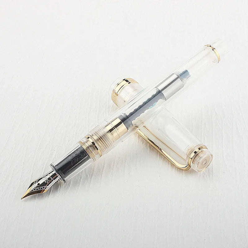 Jinhao 82 Fountain Pen Acrylic Body With EF F Nib For Writing