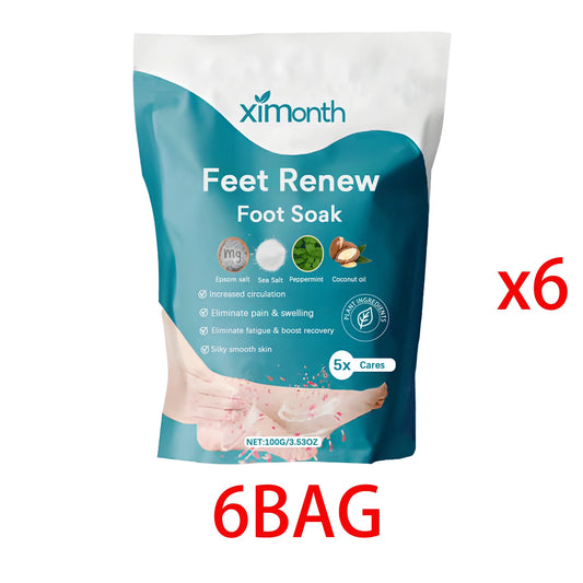 Foot Bath Salts Relaxing Magnesium Soak Tired Feet