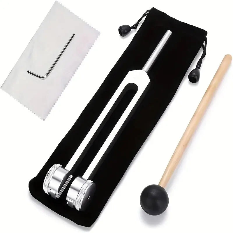128 Hz Tuning Fork Set Chakra Healing And Stress Relief