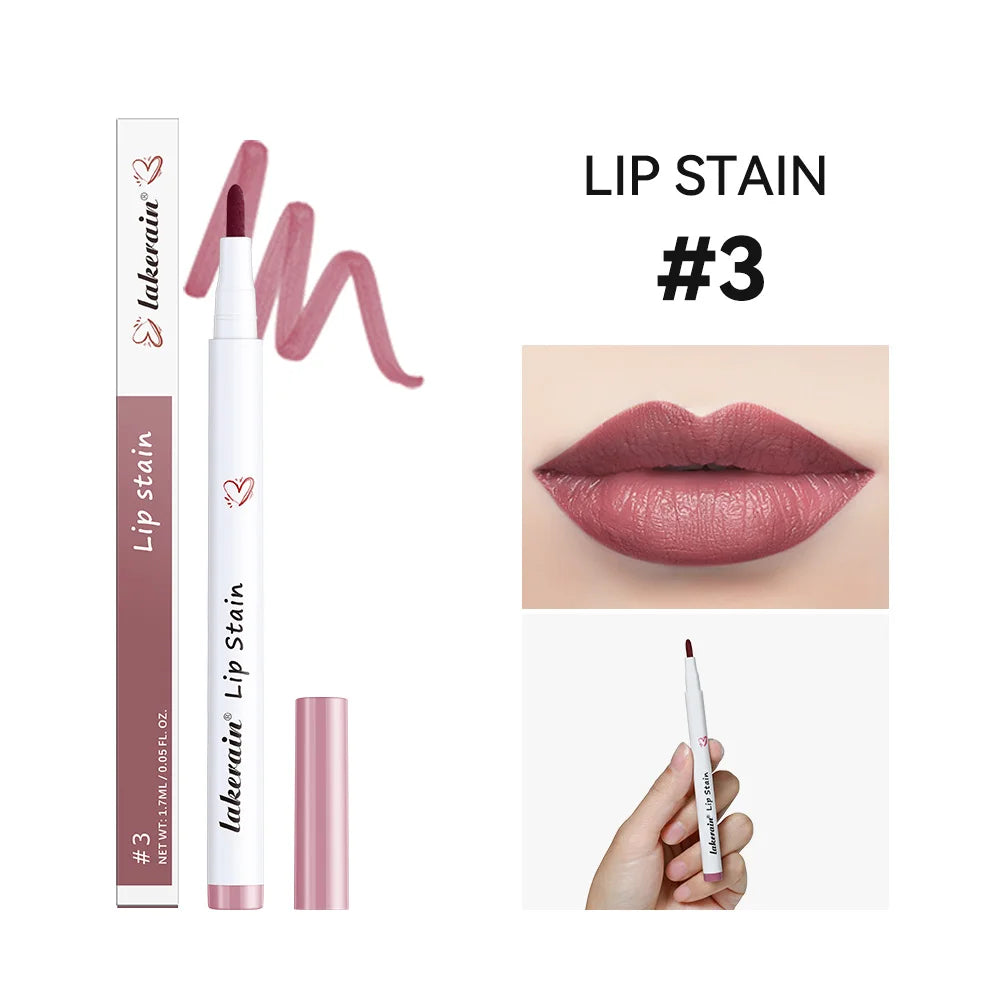 Waterproof Long Lasting Liquid Lip Tint Transfer Resistant Matte Finish