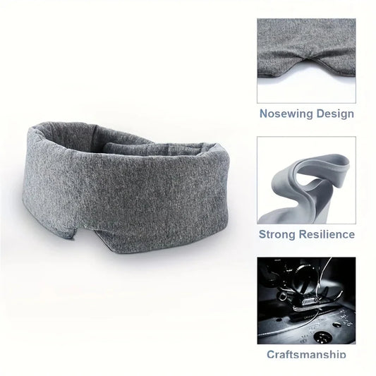 Breathable Sleeping Eye Mask Pressure Reducing Travel Cover