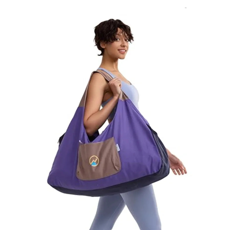 Yoga Mat Bag With Full Zip And Three Zipper Pockets