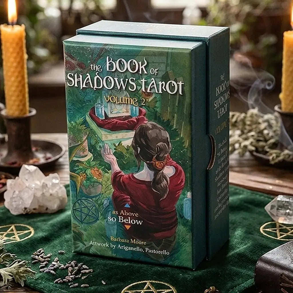 Book Of Shadows Modern Wiccan Tarot Deck For Everyday Rituals