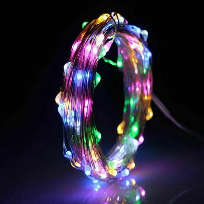 LED Fairy Lights String Battery Operated Indoor Home Garden Decor