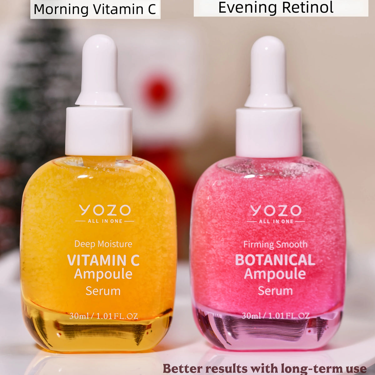 Aoao Vitamin C Retinol Facial Serum Brightens Moisturizes Skin