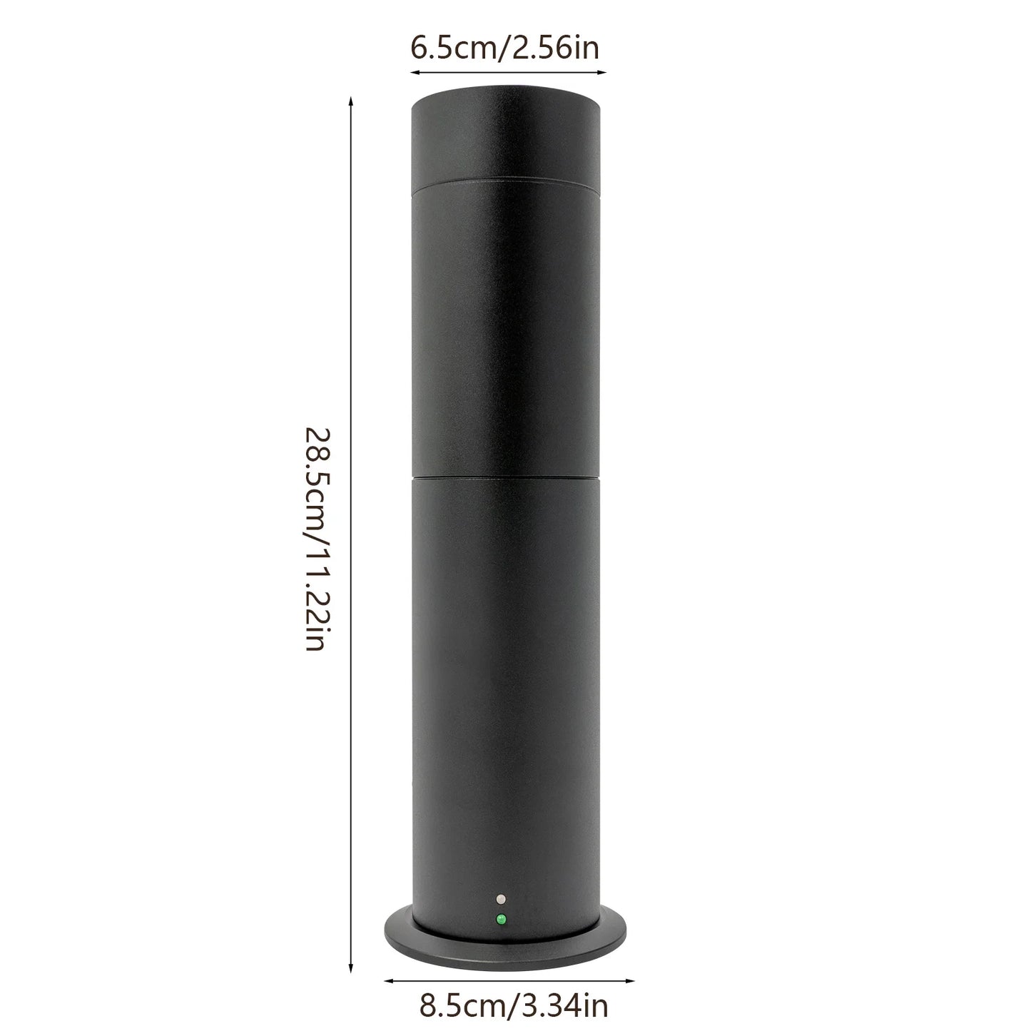 Smart Scent Diffuser with Bluetooth & Remote Control | 120ml Aluminum Alloy Essential Oil Diffuser | 6 Levels, for Home & Office