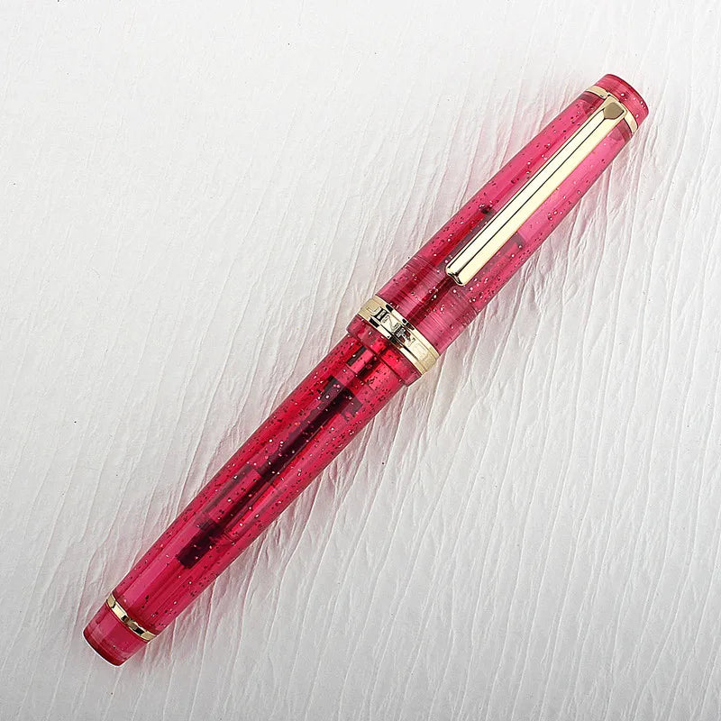 Jinhao 82 Fountain Pen Acrylic Ink Pen 0.5mm Nib For Office