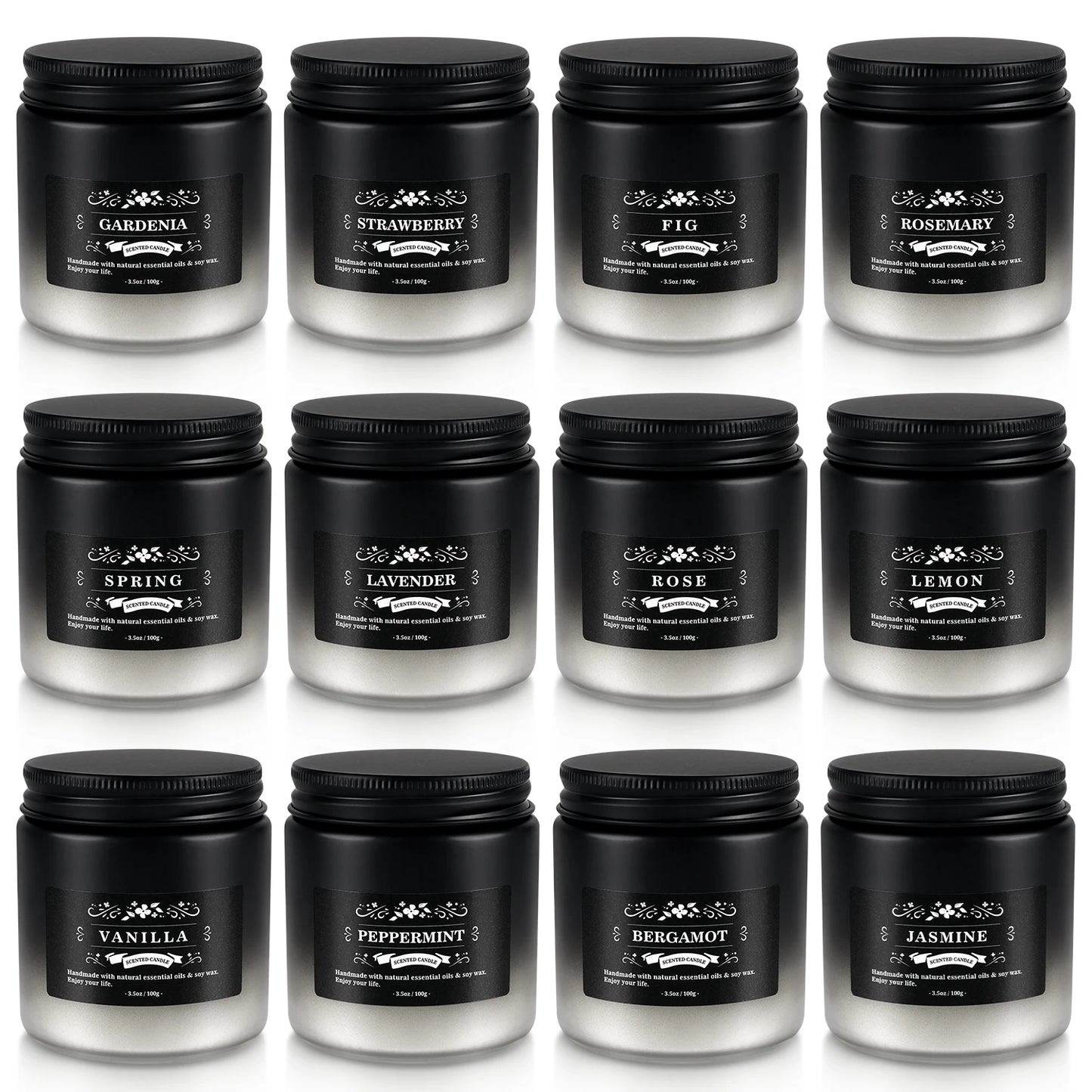 Premium Scented Soy Wax Aromatherapy Candles For Home Decor