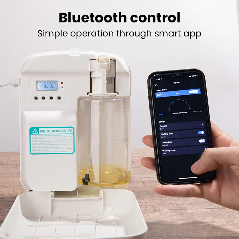 Aroma Tunnel Fragrance Diffuser With Bluetooth Control