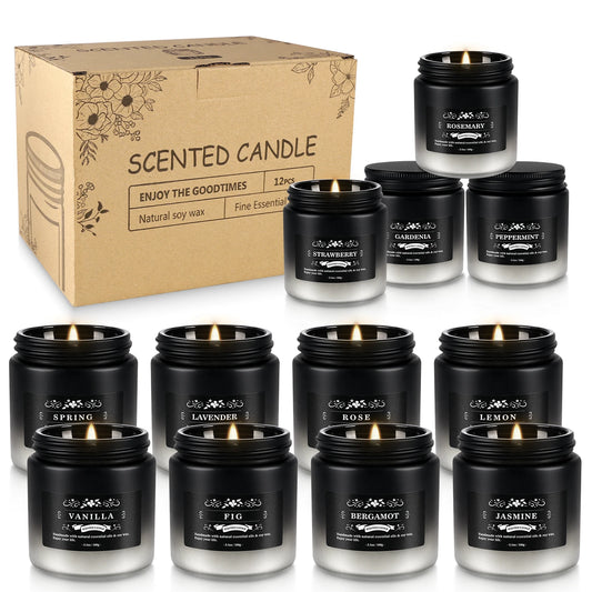 Premium Scented Soy Wax Aromatherapy Candles For Home Decor