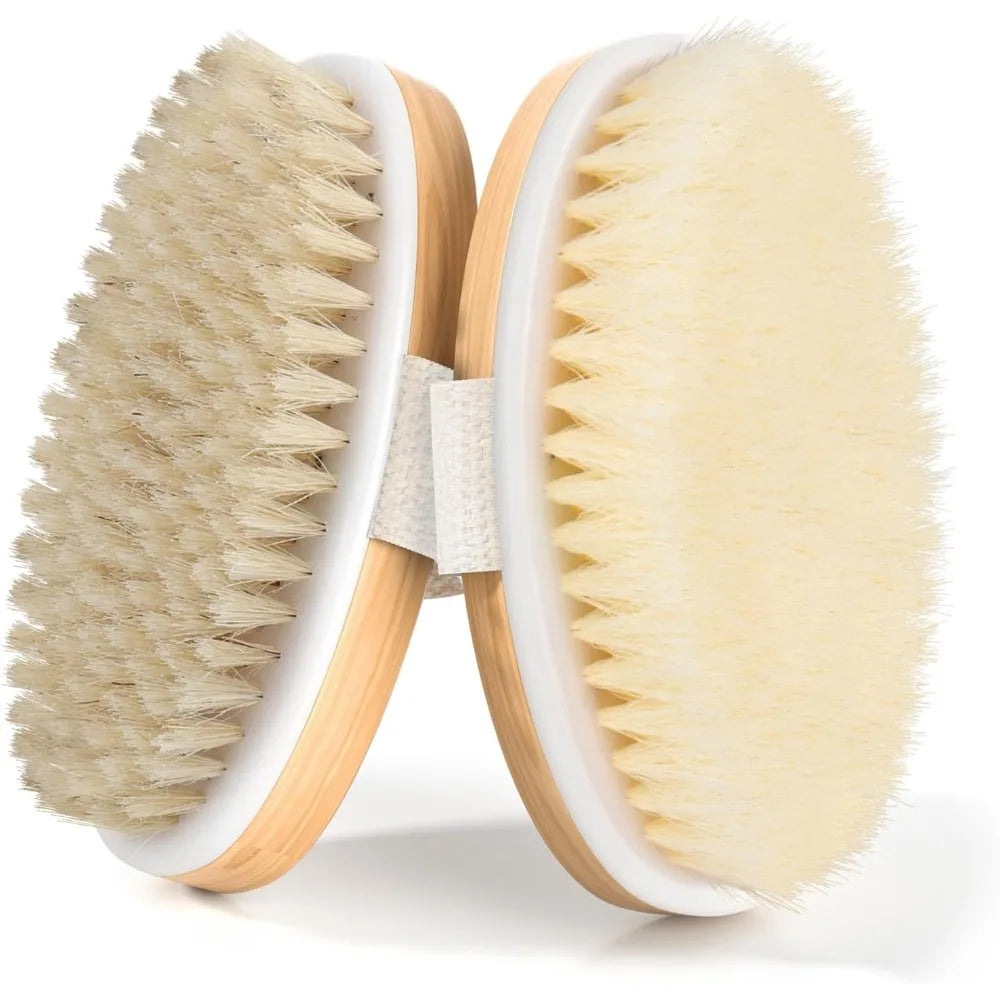 2 Pack Dry Body Brush By Brand With Soft Bristles