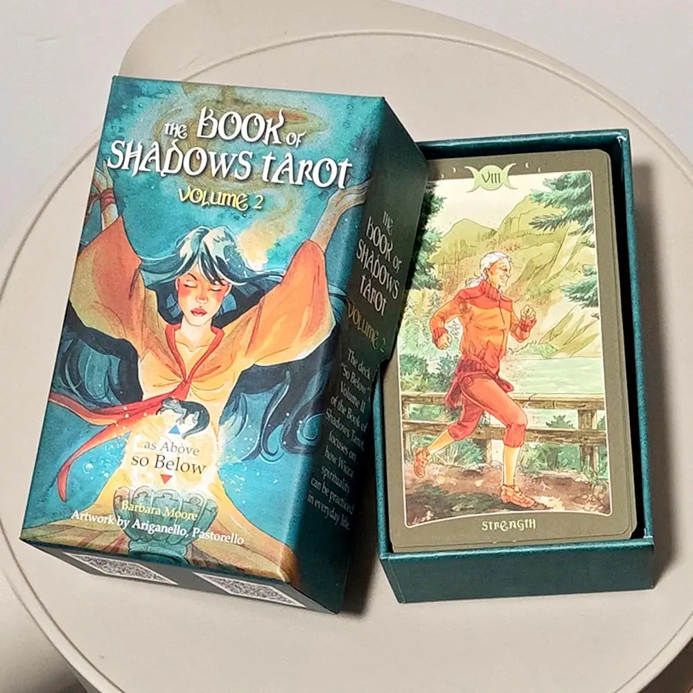 Book Of Shadows Modern Wiccan Tarot Deck For Everyday Rituals
