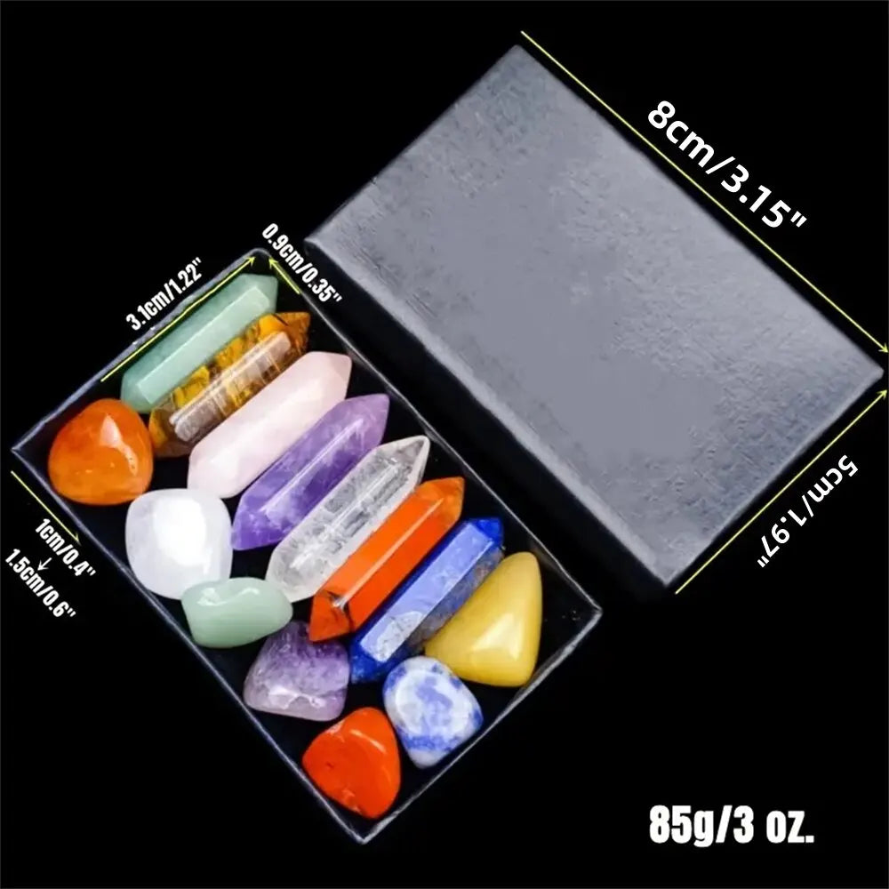 Chakra Healing Stones Set 14 Pieces