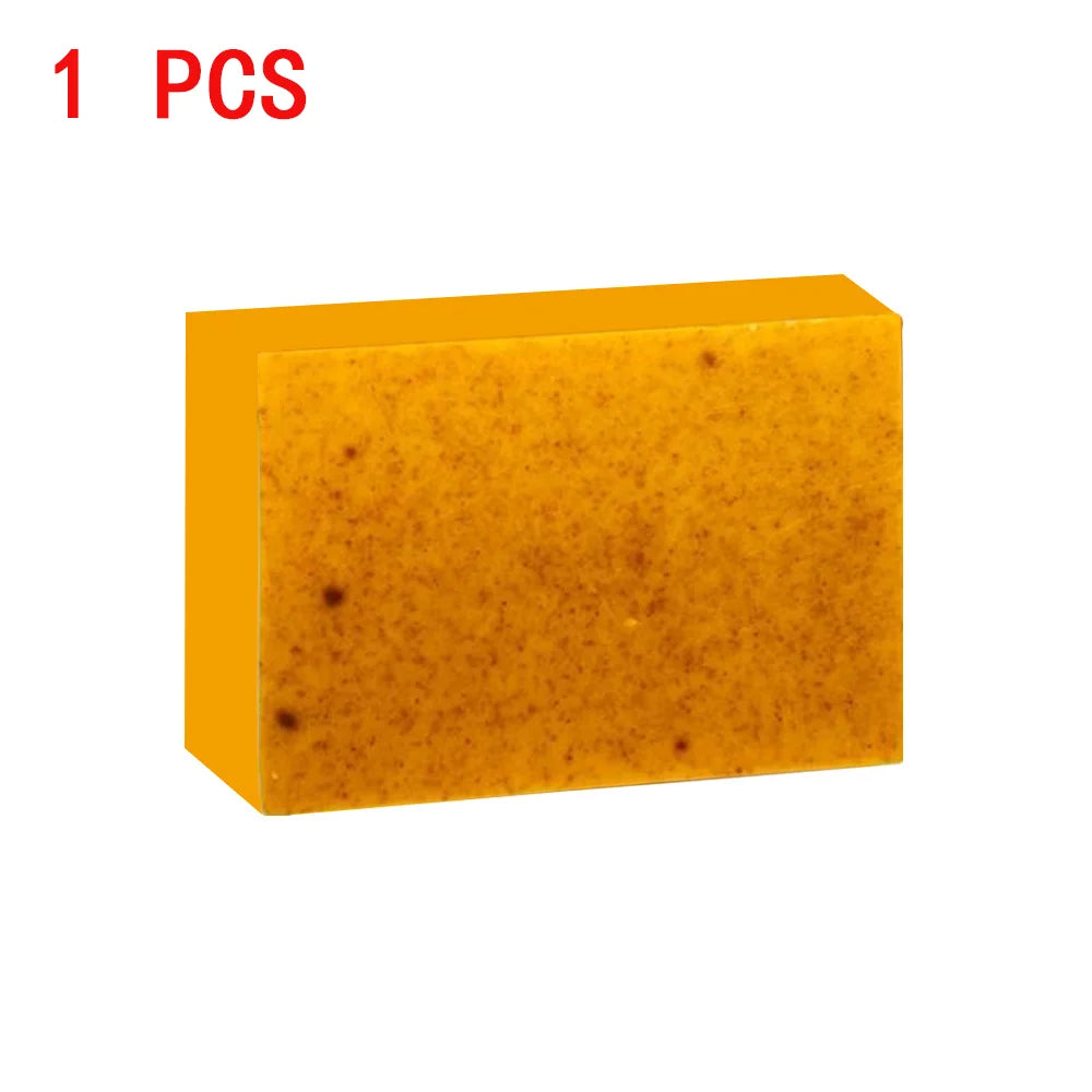 Natural Turmeric Facial And Body Cleansing Bar Handmade Herbal Soap