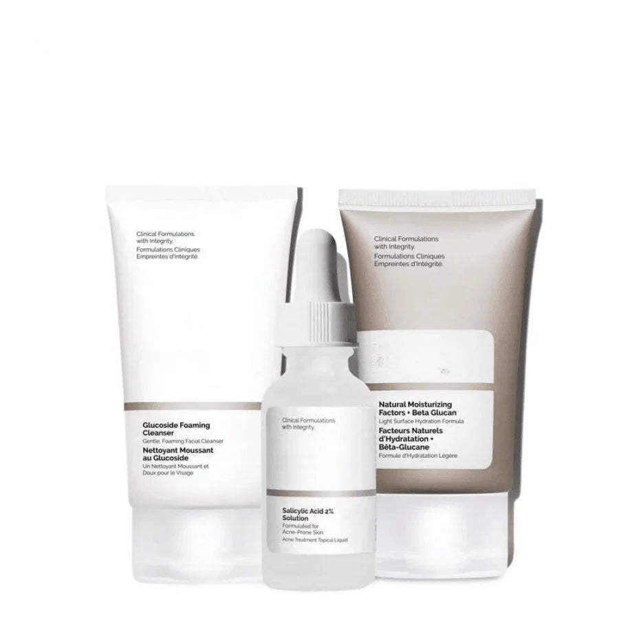 Daily Hydration Skincare Set With Squalane And Hyaluronic Acid