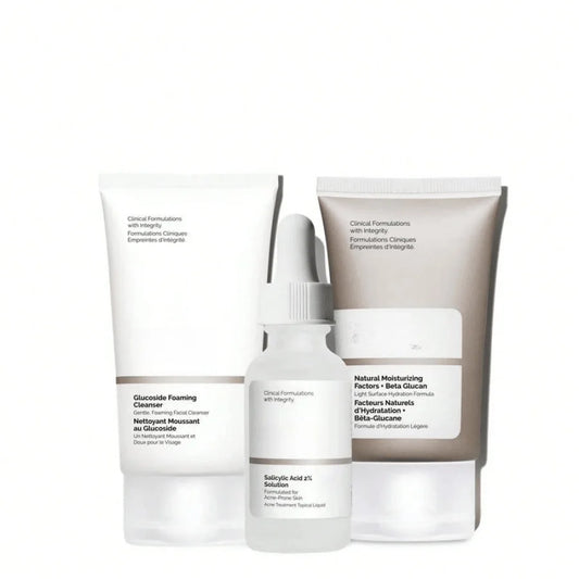 Daily Hydration Skincare Set With Squalane And Hyaluronic Acid