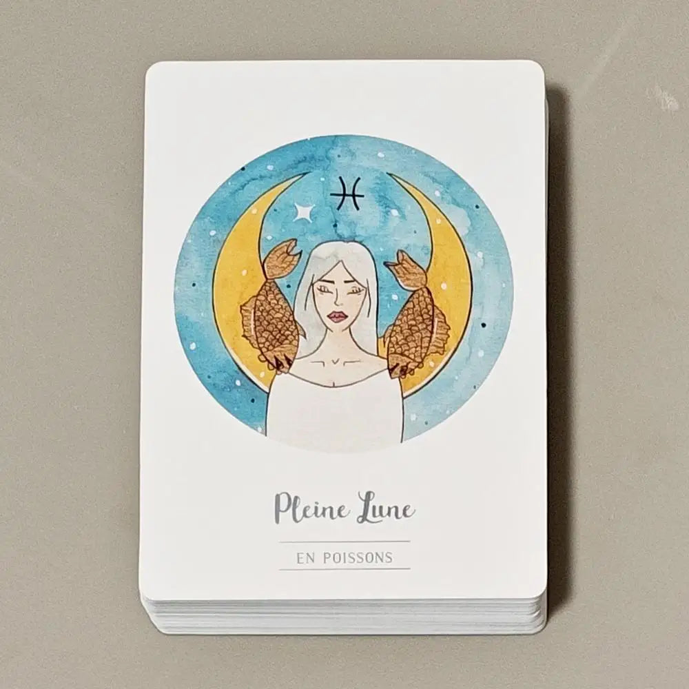 French Lunar Oracle Cards For Spiritual Emotional Guidance