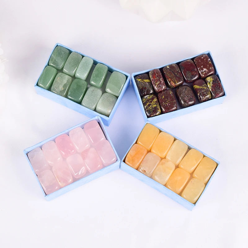Natural Tumbled Stone Chakra Healing Set