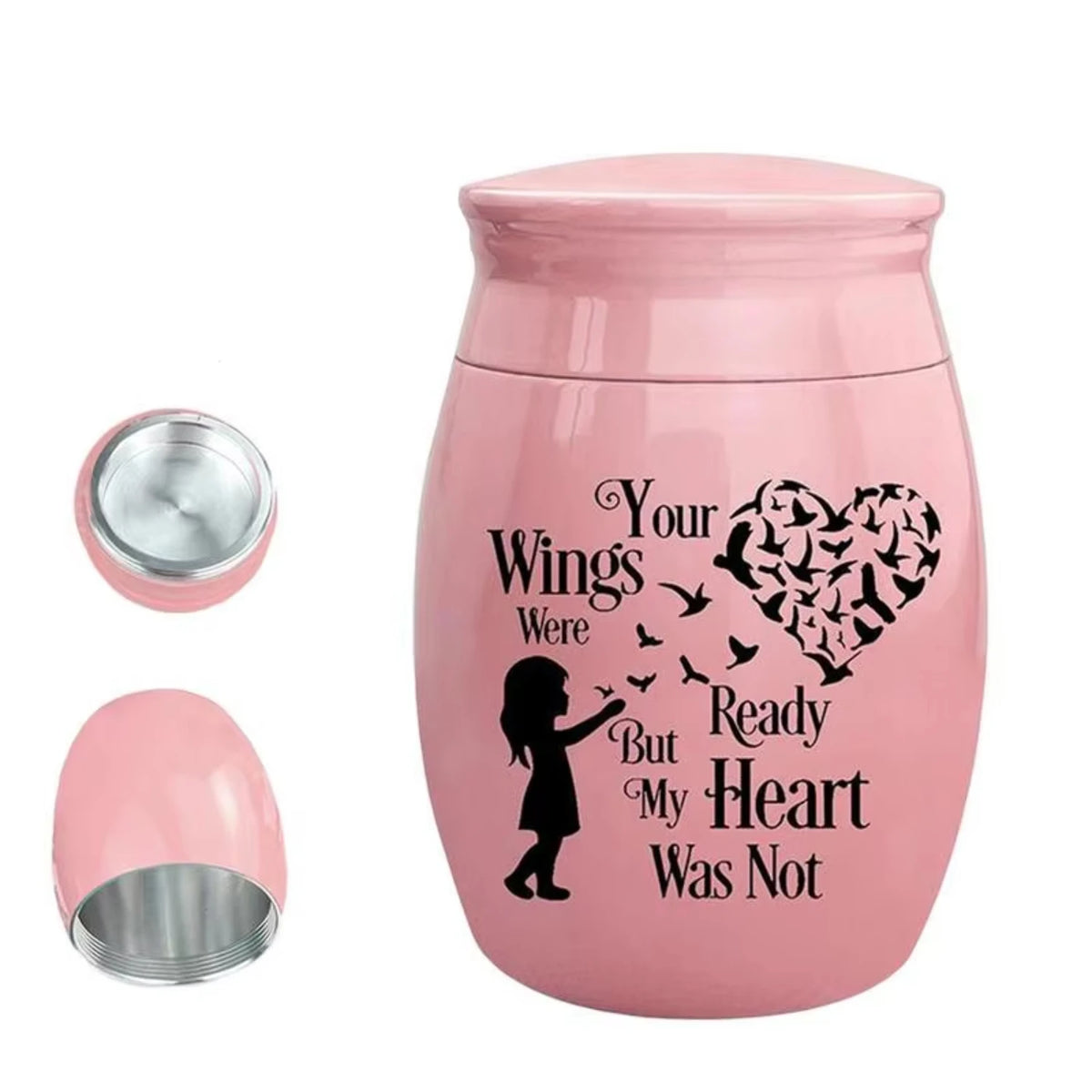 Personalized Mini Pet Cremation Urn For Ashes Memorial Keepsake