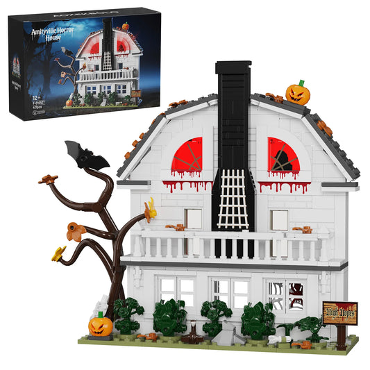 Amityville Horror Haunted Manor Building Blocks Desktop Model