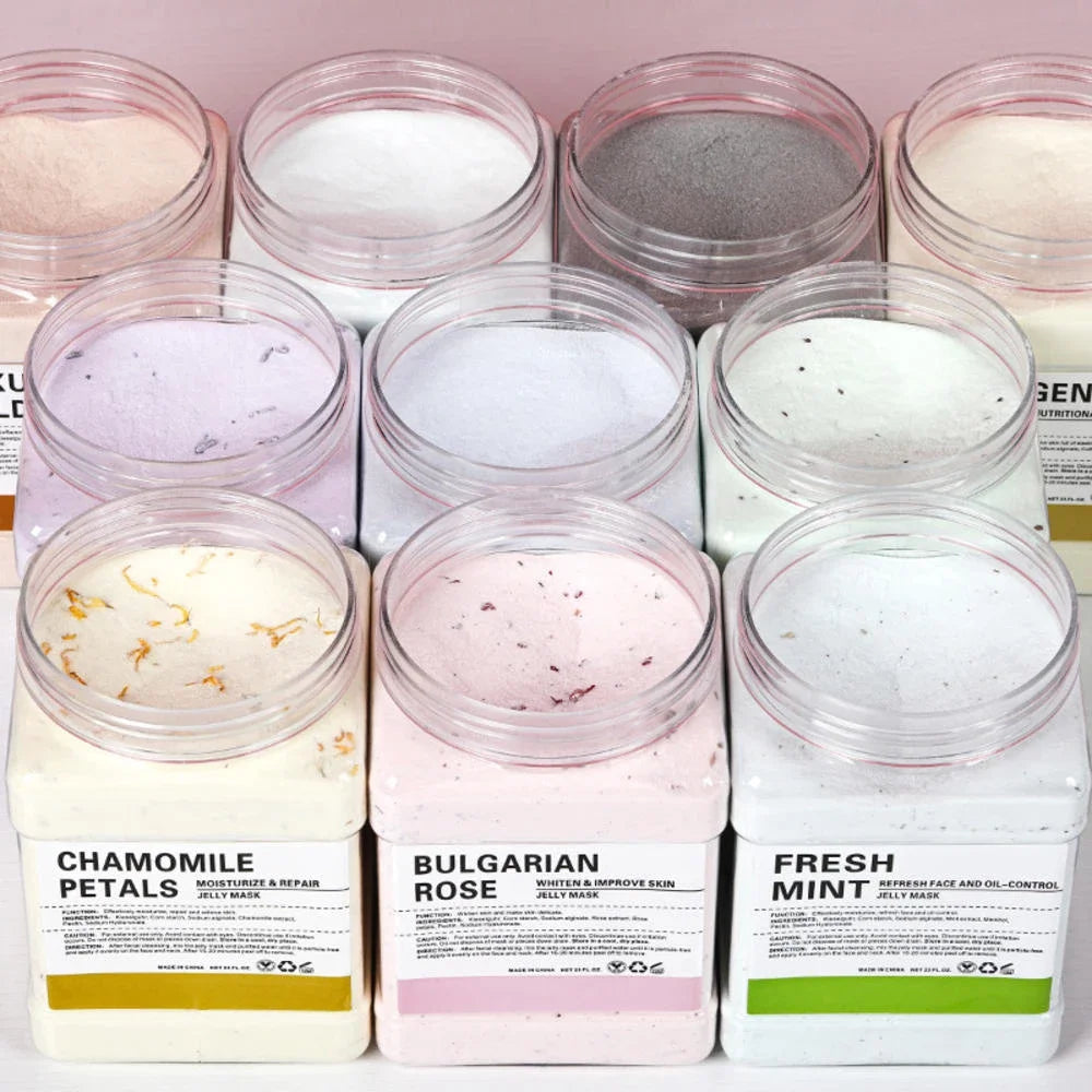 YMEYFAN Jelly Mask Powder 6Pcs Professional Facial Skin Care Masks