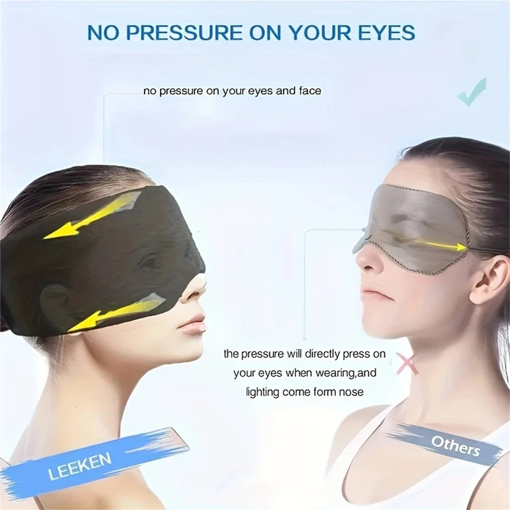 Breathable Sleeping Eye Mask Pressure Reducing Travel Cover