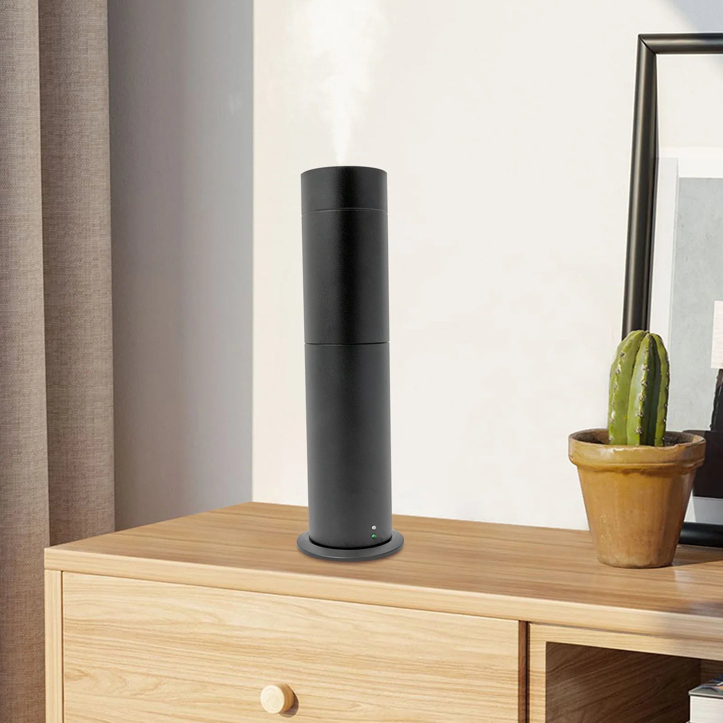 Smart Scent Diffuser with Bluetooth & Remote Control | 120ml Aluminum Alloy Essential Oil Diffuser | 6 Levels, for Home & Office