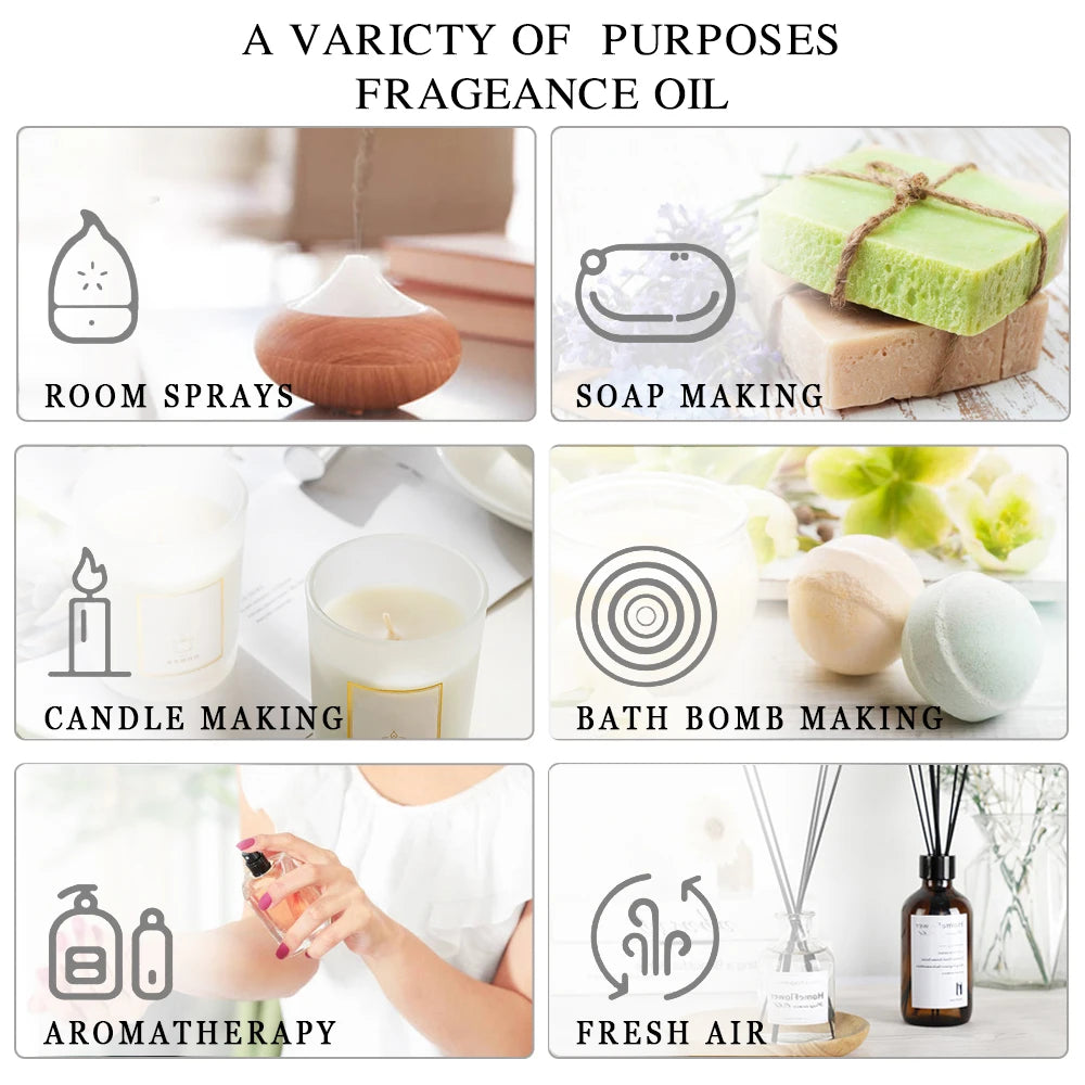 Mayjam Pure Essential Oils Set Natural Aromatherapy Blend